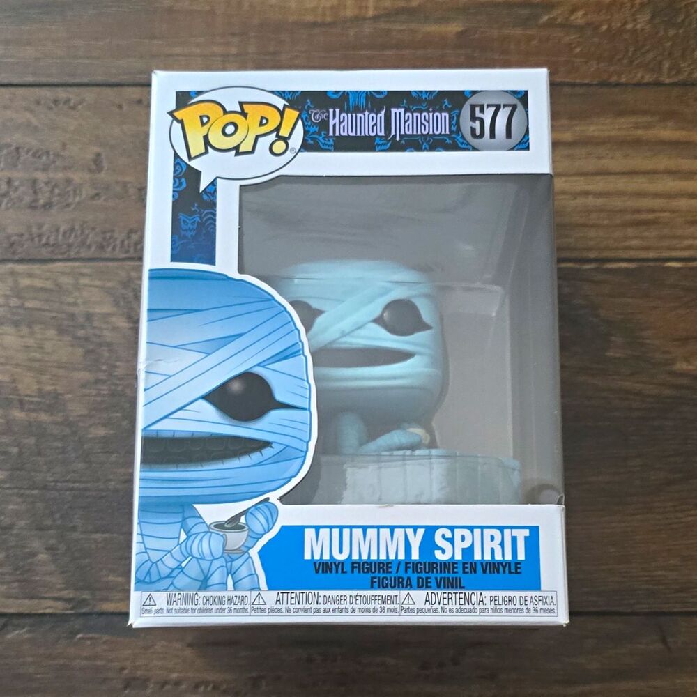 Funko Pop! Vinyl: The Haunted Mansion - Mummy Spirit Vinyl Figure #577 damage